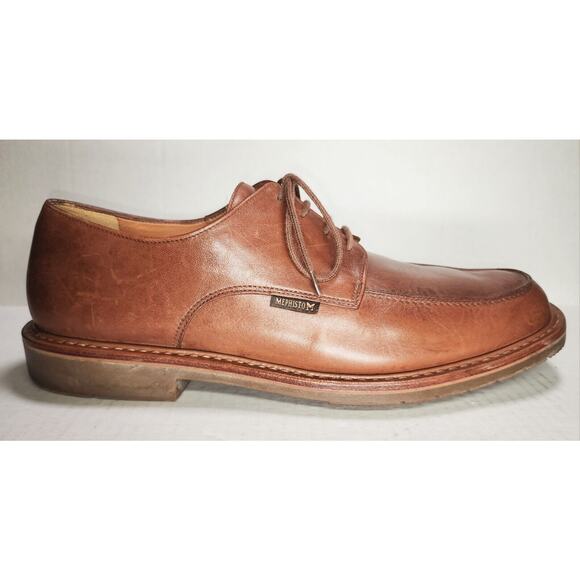 Mephisto Classic Leather Shoes Goodyear Welt Caoutchouc Size 12 Portugal MINT - Picture 11 of 15